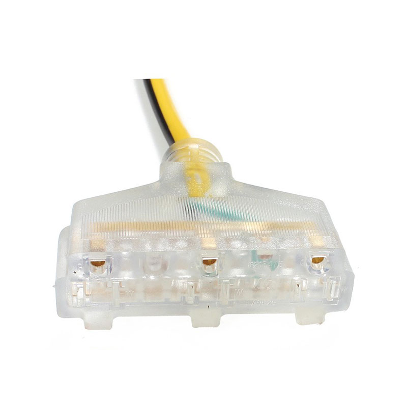 Kraftige multi-uttak transparente kontakter Skjøteledninger FP-676, FP-682