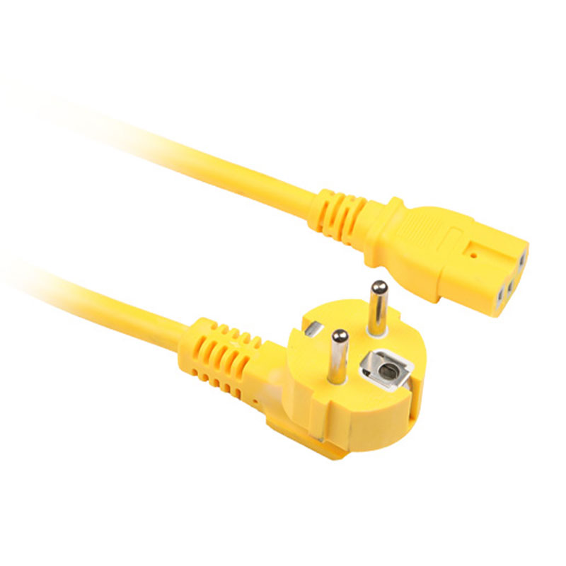 Heavy-Duty, europeisk støpselforlengelsesledning med høy synlighet FP-726, FP-706, FP-710